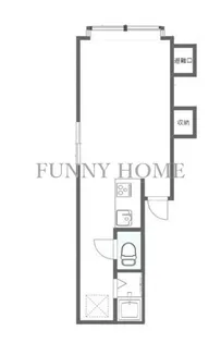 内藤ビル【4階】の間取り