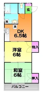 五月ビル【2階】の間取り