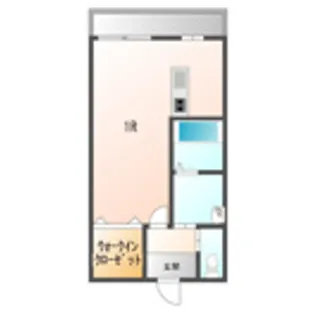 Vigorous Town Viridian【2階】の間取り