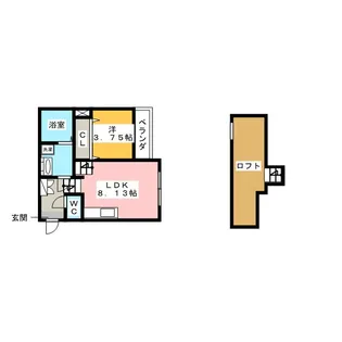 ノブレス・ルミエ【1階】の間取り