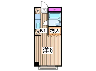 ポ-トヒルズ【3階】の間取り