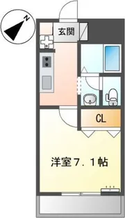 エポック橘【3階】の間取り