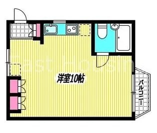東京都中野区弥生町1【マンション】の間取り