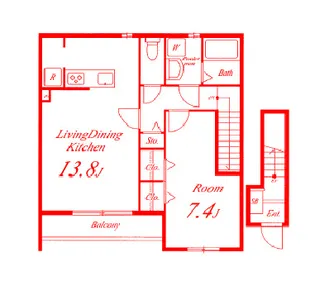 カサ ミラ【2階】の間取り