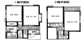 神奈川県横浜市南区中里2【一戸建】の間取り
