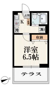 シュロス新井【1階】の間取り