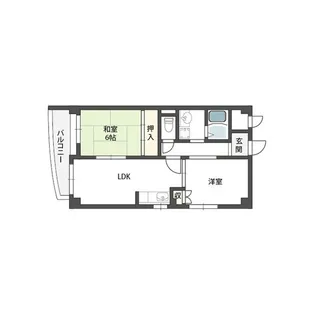 メゾン・パサージュ【2階】の間取り