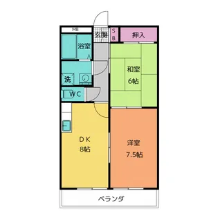 21st.CENTURY【3階】の間取り