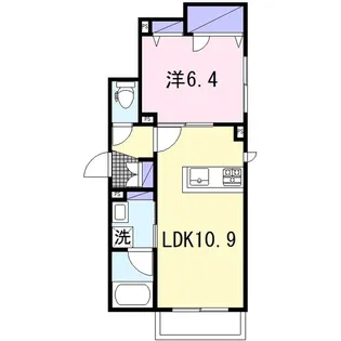 セイシェル【3階】の間取り