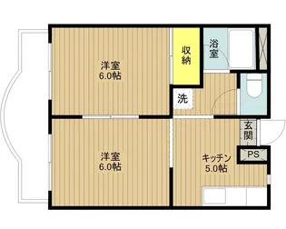 第一佐々木マンション【2階】の間取り