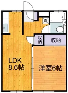 srp society【1階】の間取り