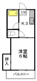 サンアローズ清水沼【2階】の間取り