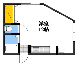 新見ビル【4階】の間取り