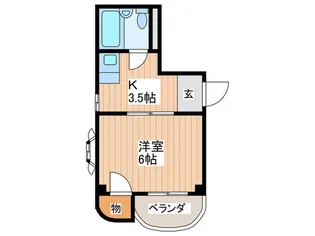 ロイヤルハイツ萱島【2階】の間取り