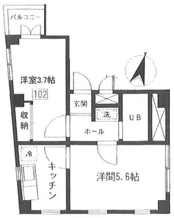 サンスティパレス【1階】の間取り