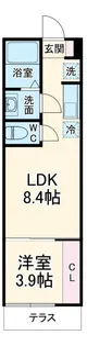 Erfolg鳩ケ谷【2階】の間取り