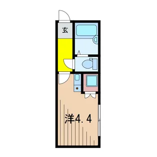 アクア柴又駅前【1階】の間取り