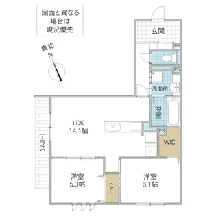 D’s LIEN D D号地【1階】の間取り