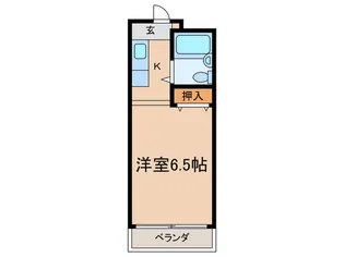 HRKスポーツレジデンス【1階】の間取り