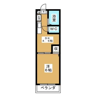 Cアントラクト【2階】の間取り