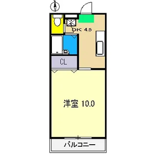カミムラハイツ【3階】の間取り