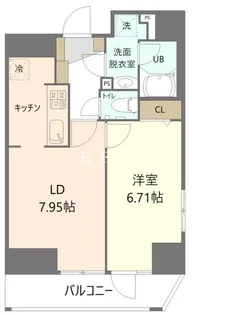 HOPECITY秋葉原【9階】の間取り