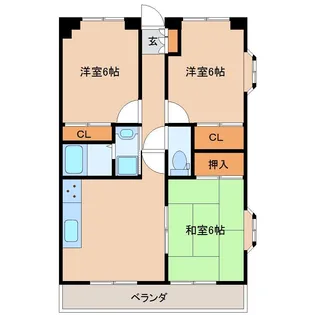ひまわり21【7階】の間取り