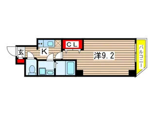 Relache登戸【2階】の間取り