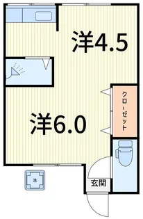柿澤荘【1階】の間取り