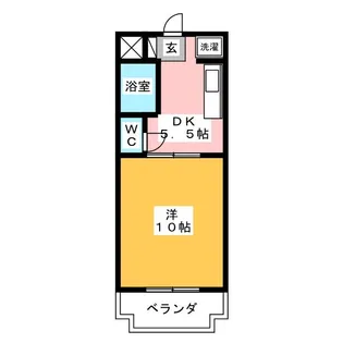 ウィステリアI【3階】の間取り