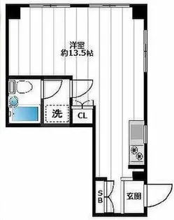 トーヨーコーポ【3階】の間取り