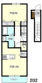 プレシャスストーン【2階】の間取り