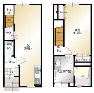 D BOX無量寺III【1階】の間取り