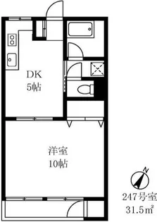 青葉マンション2号館【2階】の間取り