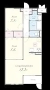 イルピーノ【2階】の間取り