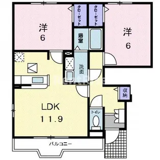 さくらIII【1階】の間取り