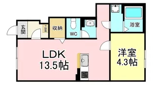 カーサ リブラ【1階】の間取り