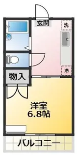 ブルーム陣中【1階】の間取り