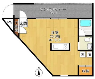 ノーザンテラス【3階】の間取り