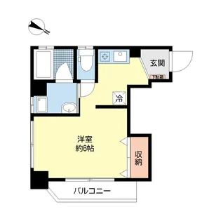 ビーエムハイツ成田【2階】の間取り