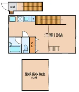 サンウィッシュ【2階】の間取り