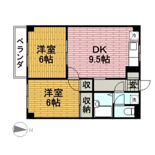 エステートピアLEMON【3階】の間取り