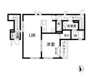 メルヴェーユ東が丘【2階】の間取り