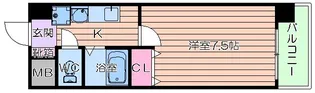 新梅田プライム【7階】の間取り