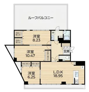グランドメゾン中町【4階】の間取り