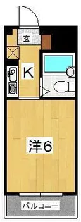 アビタ南鴨宮【4階】の間取り