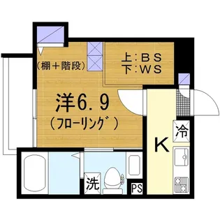 ル・ボヌール【1階】の間取り