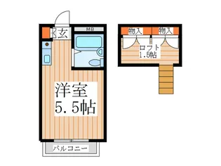 メゾン芝久保【1階】の間取り