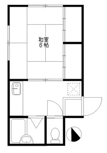 第二佐武荘【2階】の間取り