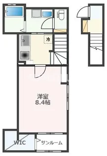 フォルセティ【2階】の間取り